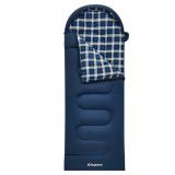 KingCamp CLOUDY 300S Kids Sleeping Bag-Envelope With Hood - Retail: $60