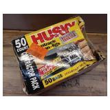 42 Gallon Contractor Trash Bag Heavy Duty Garbage Compostable Husky Recyclable