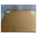 24" x 36" Infinity Mantle Wall Mirror Black - Threshold: Rust-Resistant, Rounded Top, Wall Mount - Retail: $90