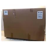 24" x 36" Infinity Mantle Wall Mirror Black - Threshold: Rust-Resistant, Rounded Top, Wall Mount - Retail: $90