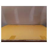 24" x 36" Infinity Mantle Wall Mirror Black - Threshold: Rust-Resistant, Rounded Top, Wall Mount - Retail: $90