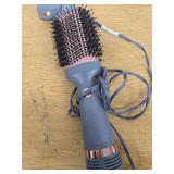 Hairitage Ceramic Volumizing Blow Dryer Brush for Curling and Straightening