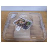 CWC Cook with Color Charcuterie Board with Lid