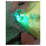 Haunted Hill Farm 6 ft Animatronic Talking Forest Witch with Movement and Lights for Scary Halloween Decoration, HHWITCH-44FLSA - Retail: $82