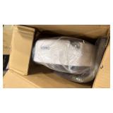 Carex 3.5 Inch Raised Toilet Seat with Arms, Elongated Toilet Seat Riser, Up to 250 lbs Capacity, Elevating & Raising Seat for Elderly & Handicap, Universal, Slip-Resistant with Padded Handles, White 