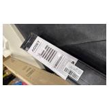 Cordless Zebra Blinds for Windows Free-Stop Roller Windows Shades (24\" W X 72\" H, Black) Dual Layer Light Control for Day and Night, Light Filtering Sheer Shades for Home, Bedroom - Retail: $0