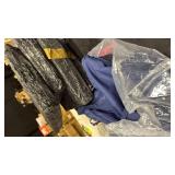 Outdoor Chair Cushions Set of 4 -Waterproof Outdoor Seat Cushions for Patio Furniture, Patio Chair Cushion with Handle and Ties, Square Out Door Chair Pads,19\" x 19\" x 3\", Navy Blue - Retail: $0