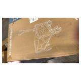 Wagons Carts Foldable, Collapsible Wagon with Wheels â Durable Foldable Wagon for Groceries,Picnic & Pets, Small Hauls, Apartment Moving & Storage, Portable Utility Pull Wagon Cart, 360lbs, Black