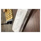 RV Awning Fabric Replacement, 18.5oz Heavy-Duty Weatherproof Vinyl Camper Awning Replacement Universal Outdoor Canopy for RV, Motorhome, Trailer Awnings (Gray Fade, 17â Fabric 15