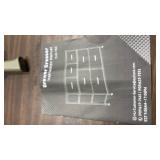 OLIXIS 7 Drawers Dresser for Bedroom, Fabric Storage Tower for Living Room, Entryway - Sturdy Steel Frame, Wooden Top & Easy Pull Fabric Bins, Closet Chests Organizer for Clothes, Black - Retail: $0