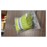Reafort Ultra Soft Sherpa Body Pillow Cover/Case with Zipper Closure 21\"x54\" (21\"x54\" Body Pillow Cover, Lime)