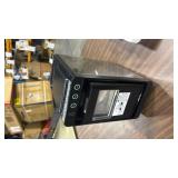 Ice Makers Countertop,26Lbs/24H,8Pcs in 6Mins,Portable Ice Maker Machine with Self-Cleaning,Interior Lighting,2 Sizes of Bullet Ice for Home/Office/Party(Black) - Retail: $0