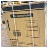 Wine Cooler Refrigerator - 24 Bottle 95 Can Mini Wine Fridge with Glass Door for Beer Soda Water Drink, Small Wine Cellar Beverage Refrigerator for Bedroom Office Home Bar Dorm, 2.6 Cu.Ft - Retail: $1