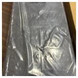 Gray Fabric Storage Ottoman with Office Organization - Retail: $45