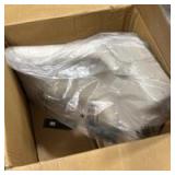 COLAMY Dining Chairs Set of 2 with Tufted Button, Upholstered Dining Room Chair with Wood Legs, Wingback Kitchen Chairs for Dining Room/Restaurant/Cafe, Beige - Retail: $0