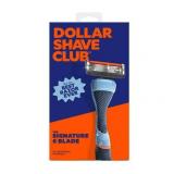 Dollar Shave Club Men s Razor 6-Blade Starter Set 1 Handle  2x 6-Blade Manual Razor Refills - Retail: $19