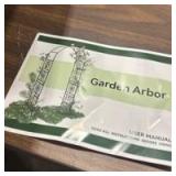 Biciyarn Metal Garden Arch Large Size, 100 in H x 48 in L Garden Arch Trellis, Garden Trellis for Climbing Plants Outdoor, Garden Arbor for Lawn, Party, Outdoor Garden Arbor - Retail: $0