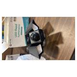 Ciata Lighting Floodlight Camera with Motion Sensor, 2K 3MP Outdoor Security Camera, 2300LM 22W LED, HD Night Vision, Two-Way Audio, 110dB Siren, IP65 Waterproof, Wi-Fi, Cloud & Local Storage - Retail