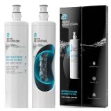 Compatible with Whirlpool EDR4RXD1, 3US-PF01, 3US-PS01, 3US-MAX-S01, Compatible with Delta RP78702, Compatible with Aqua-Pure C-Cyst-FF, Compatible with Manitowoc K-00337, 2 Pack