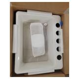 Kohler K-8668-5Ua2 Riverby 27  Undermount Single Basin Cast Iron Kitchen Sink - Sea Salt - Retail: $1,668