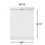 Frigidaire 24-inch Built-in Dishwasher FFCD2413UW - Retail: $379