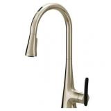Moen S7235ev Sinema Smart Faucet 1.5 GPM Single Hole Pull Down Kitchen Faucet - Nickel - Retail: $1,353
