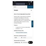 Delaney Adjustable Closet Rod- Set of 10 - Retail: $12