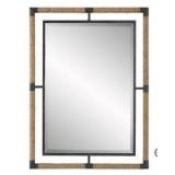 Melville Collection Square Wall Mirror - Retail: $405