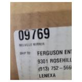 Melville Collection Square Wall Mirror - Retail: $405