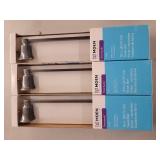 Set of 3 - Moen Boardwalk Mediterranean Bronze Towel Bar 18.in - Retail: $179