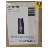 Set of 2 - 44170BK-Kichler Lighting-Linara - 12 Light Wall Sconce - With Contemporary Inspirations - 17 Inches Tall By 7.25 Inches Wide - Retail: $490