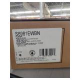 Moen S6981ew Flara 1.2 GPM Single Hole Bathroom Faucet - Nickel - Retail: $1,516