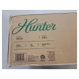 Hunter 52 inch Gilrock Matte Black Ceiling Fan and Pull Chain - Retail: $200