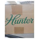 Hunter 52 inch Gilrock Matte Black Ceiling Fan and Pull Chain - Retail: $200