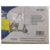 Krowne Metal Silver Series Service Sink Faucet - Retail: $126