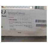 Dorrance Collection 3-2974TR/034 0.75\" Wall Mounted Thermostatic Trim Plate with Handle in Aged - Retail: $769