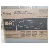 Whirlpool 30-inch Under Cabinet Range Hood UXT2030AD - Retail: $89
