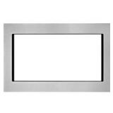 Whirlpool - Microwave Trim Kit for Most 30\" Microwaves - Black-on-Stainless-Steel - Retail: $399