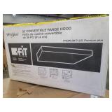 Whirlpool 36-inch Under-Cabinet Range Hood WVU37UC6FS - Retail: $484