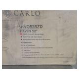 Monte Carlo Haven 52 Outdoor Led Haven Led 52  5 Blade Indoor / Outdoor Ceiling Fan - - Retail: $487