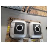 Proflo Pfsr332263 Bealeton 33  Drop In Double Basin Stainless Steel Kitchen Sink -See Dent - Retail: $147