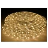 American Lighting LR-LED-WW-15 15 ft. Warm White 3000K LED Flexible Rope Light Kit with Mounting Clips - Retail: $115
