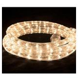 American Lighting LR-LED-WW-15 15 ft. Warm White 3000K LED Flexible Rope Light Kit with Mounting Clips - Retail: $115