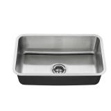 American Standard Undermount 30 in x 18 in Single Bowl Sink in Stainless Steel - Retail: $322