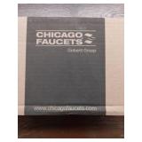 Chicago Faucets 333-665Pshab Single Supply Hot / Cold Water Basin Faucet - Chrome - Retail: $366