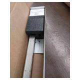 KOHLER 1-1/4 in. x 48 in. Linear Drain Grate with Tile-In Panel, Anodized Brushed Nickel - Retail: $494