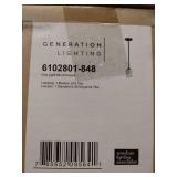 Generation Lighting 6102801 Windom 4  Wide Pendant - Brass - Retail: $95