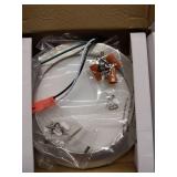 Miseno Ml7769 7  Wide Led Flush Mount Disc Ceiling Fixture - Nickel - Retail: $54