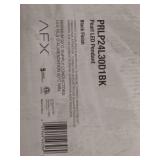 Afx Prlp24l30d1 Pearl 6 Light 24  Wide Led Multi Light Pendant - Black - Retail: $258