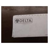 Delta Pivotal 1-Handle Wall-Mount Diverter Trim Kit in Black Stainless (Valve not Included) - Retail: $253